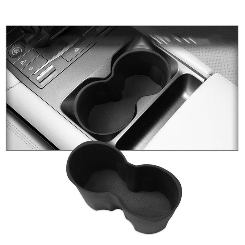 Suitable for 24 BYD Yuan UP models, center console anti-slip and shock-absorbing cup holders, car interior cup holder limiters.